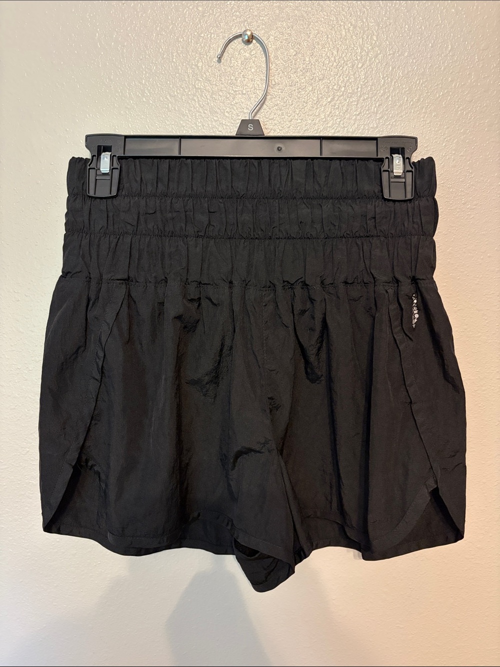 The Way Home Run Shorts Free People by fp movement Women's Black Shorts
